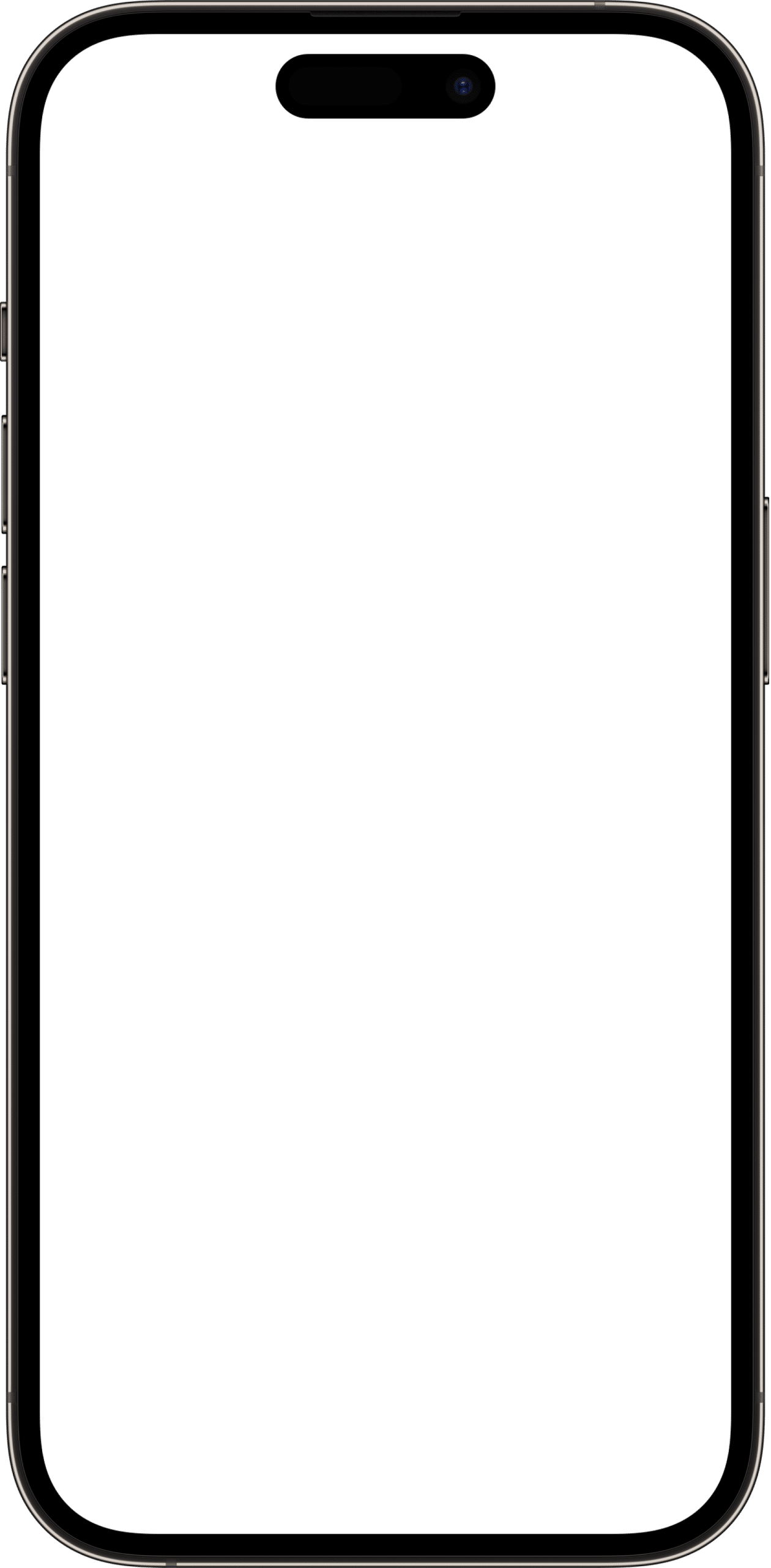 Ambachtelijke Websites iPhone mockup Mobiele weergave van de website in een iPhone-mockup